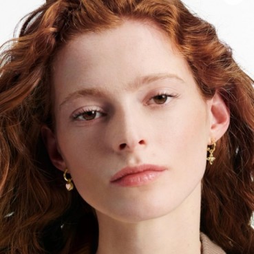 루이비통 여성 골드 이어링 - Louis vuitton Womens Gold Earring 