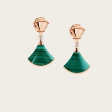 불가리 여성 로즈 골드 이어링 - Bvlgari Womens Rose Gold Earring 