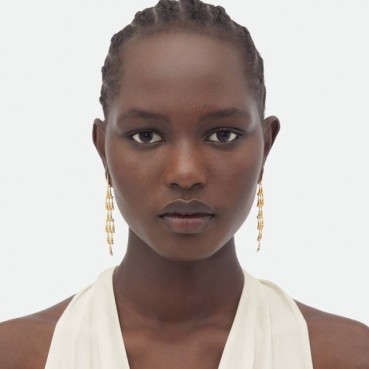 보테가베네타 여성 골드 이어링 - Bottega veneta Womens Gold Earring 