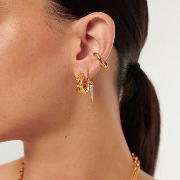보테가베네타 여성 옐로우 골드 이어링 - Bottega veneta Womens Yellow Gold Earring 