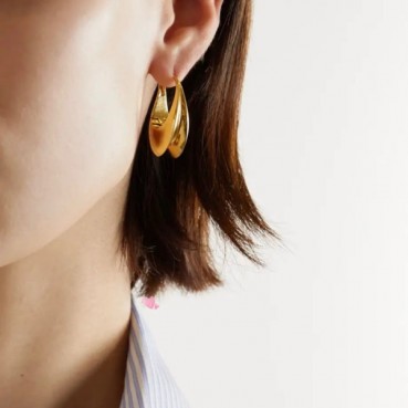 입생로랑 여성 골드 이어링 - Saint Laurent Womens Gold Earring 