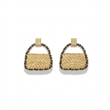 샤넬 여성 골드 이어링 - Chanel Womens Gold Earring 