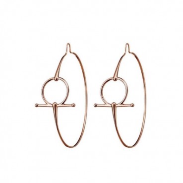 에르메스 여성 로즈 골드 이어링 - Hermes Womens Rose Gold Earring 