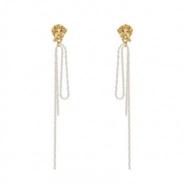보테가베네타 여성 골드 이어링 - Bottega veneta Womens Gold Earring 