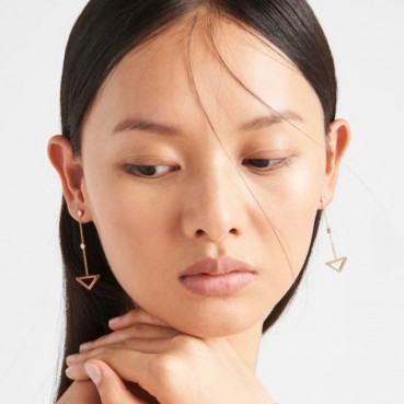 프라다 여성 골드 이어링 - Prada Womens Gold Earring 