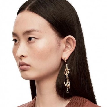 로에베 여성 골드 귀걸이 - Loewe Womens Gold Earring 