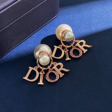 디올 여성 로즈 골드 이어링 - Dior Womens Rose Gold Earring 