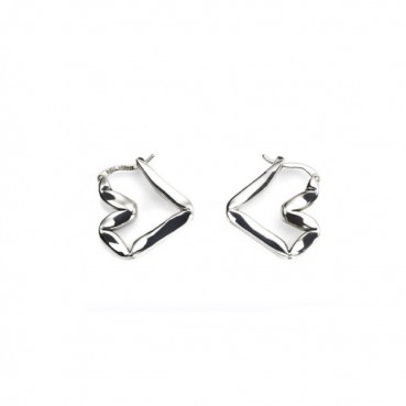 보테가베네타 여성 화이트 골드 이어링 - Bottega veneta Womens White Gold Earring 