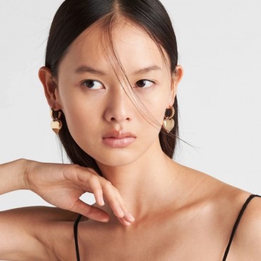 프라다 여성 골드 이어링 - Prada Womens Gold Earring 
