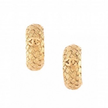 샤넬 여성 골드 이어링 - Chanel Womens Gold Earring 