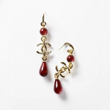 샤넬 여성 골드 이어링 - Chanel Womens Gold Earring 
