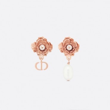 디올 여성 로즈 골드 이어링 - Dior Womens Rose