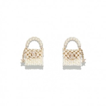 샤넬 여성 골드 이어링 - Chanel Womens Gold Earring 