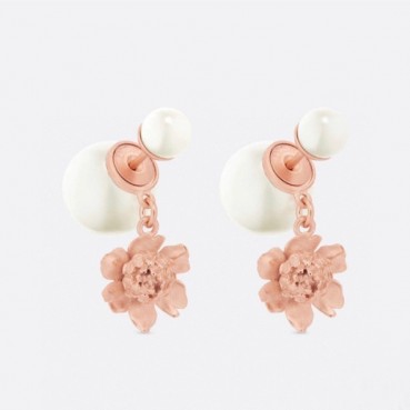 디올 여성 로즈 골드 이어링 - Dior Womens Rose Gold Earring 