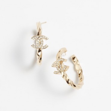 샤넬 여성 골드 이어링 - Chanel Womens Gold Earring 