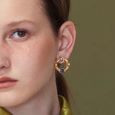 보테가베네타 여성 옐로우 골드 이어링 - Bottega veneta Womens Yellow Gold Earring 