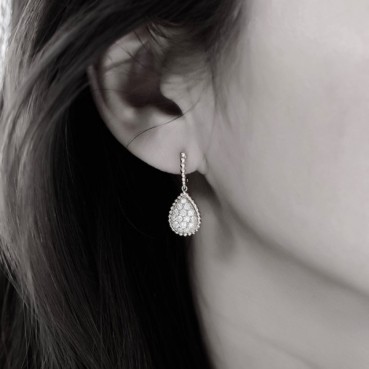 부쉐론 여성 화이트 골드 이어링 - Boucheron Womens White Gold Earring 