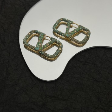 발렌티노 여성 그린 이어링 - Valentino Womens Green Earring 