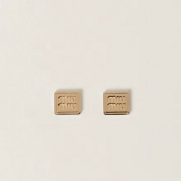 미우미우 여성 골드 이어링 - Miumiu Womens Gold Earring 
