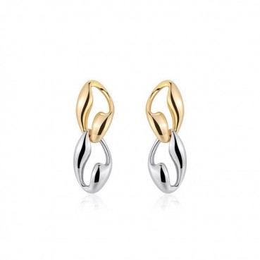 보테가베네타 여성 화이트 골드 이어링 - Bottega veneta Womens White Gold Earring 