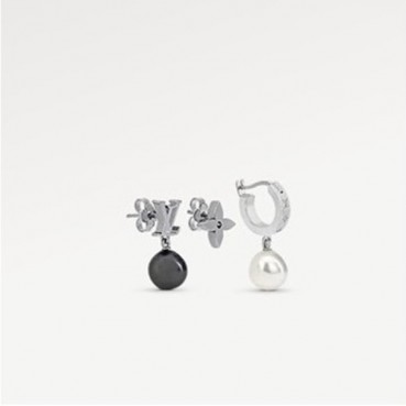 루이비통 여성 화이트 골드 이어링 - Louis vuitton Womens White Gold Earring 