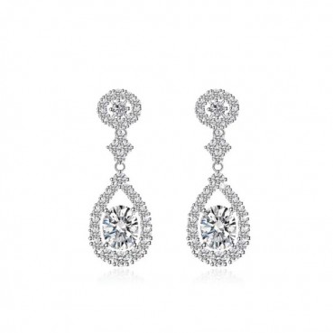 해리윈스턴 여성 화이트 골드 이어링 - Harry Winston Womens White Gold Earring 