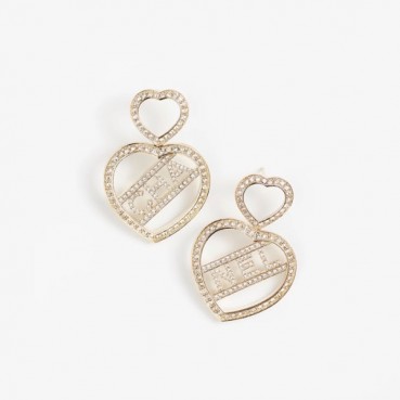 샤넬 여성 골드 이어링 - Chanel Womens Gold Earring 