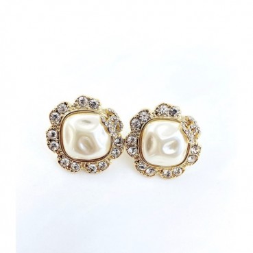 샤넬 여성 골드 이어링 - Chanel Womens Gold Earring 