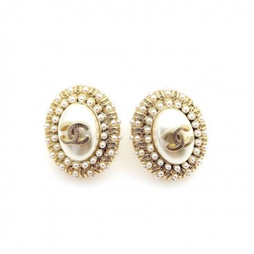 샤넬 여성 골드 이어링 - Chanel Womens Gold Earring 