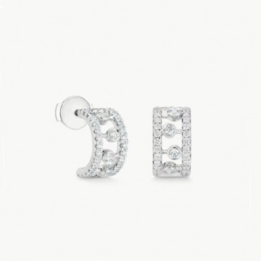 드비어스 여성 화이트 골드 이어링 - De Beers Womens White Gold Earring 
