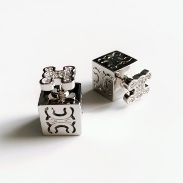 셀린느 여성 화이트 골드 이어링 - Celine Womens Whtie Gold Earring 