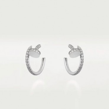 까르띠에 여성 화이트 골드 이어링 - Cartier Womens White Gold Earring 