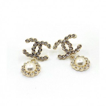 샤넬 여성 골드 이어링 - Chanel Womens Gold Earring 