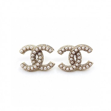 샤넬 여성 골드 이어링 - Chanel Womens Gold Earring 
