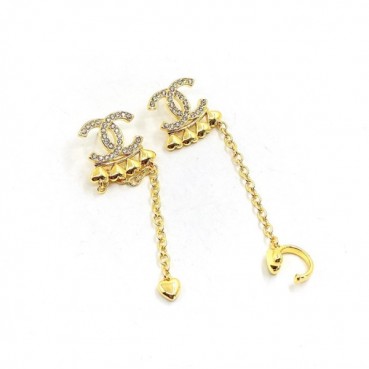 샤넬 여성 골드 이어링 - Chanel Womens Gold Earring 