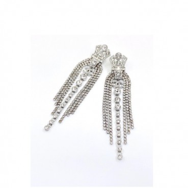 샤넬 여성  화이트 골드 이어링 - Chanel Womens White Gold Earring 