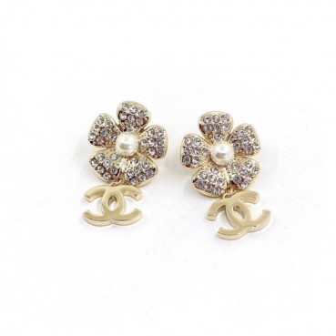 샤넬 여성 골드 이어링 - Chanel Womens Gold Earring 