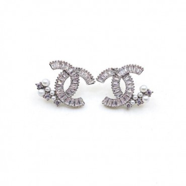 샤넬 여성  화이트 골드 이어링 - Chanel Womens White Gold Earring 