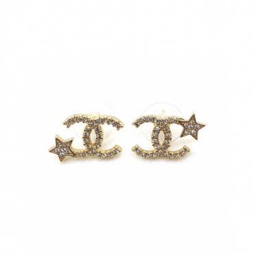 샤넬 여성 골드 이어링 - Chanel Womens Gold Earring 