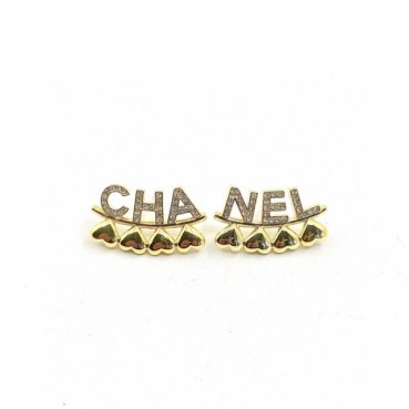 샤넬 여성 골드 이어링 - Chanel Womens Gold Earring 