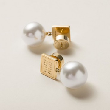 미우미우 여성 골드 이어링 - Miumiu Womens Gold Earring 