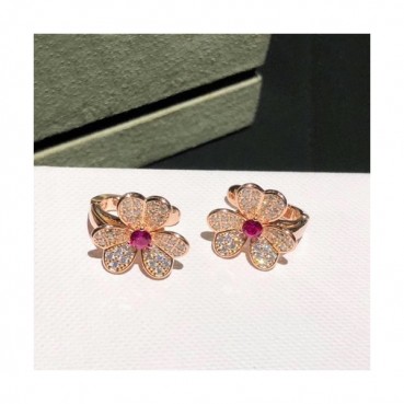 Van Cleef & Arpels  2020 Ladies Earring - 반클리프 앤아펠 2020 여성용 이어링 ACC0423.(로즈골드)