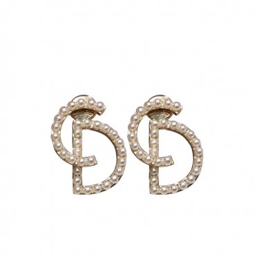 Dior 2020 Ladies Earring  - 디올 2020 여성용 이어링 ACC0376.(옐로우골드)