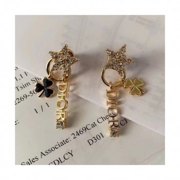 Dior 2020 Ladies Earring  - 디올 2020 여성용 이어링 ACC0349.(옐로우골드)