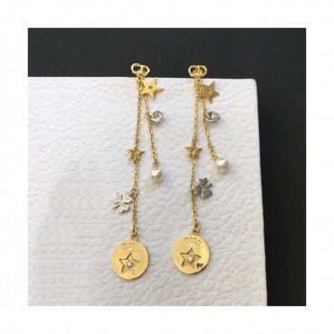 Dior 2020 Ladies Earring  - 디올 2020 여성용 이어링 ACC0327.(옐로우골드)