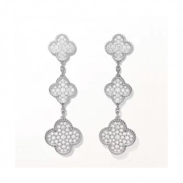 Van Cleef & Arpels  2020 Ladies Earring - 반클리프 앤아펠 2020 여성용 이어링 ACC0170.(실버)