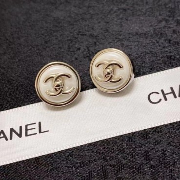 Chanel 2023 Ladies Earring  - 샤넬 2023 여성용 이어링 ACC0153.(화이트실버)