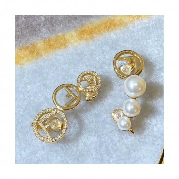 Fendi 2020 Ladies Earring  - 펜디 2020 여성용 이어링 ACC0138.(옐로우골드)