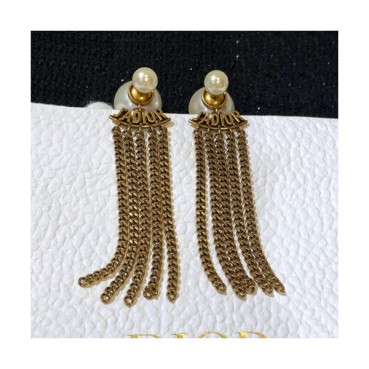 Dior 2020 Ladies Earring  - 디올 2020 여성용 이어링 ACC0136.(옐로우골드)