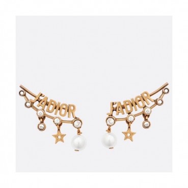 [럭셔리]Dior 2020 Ladies Earring  - 디올 2020 여성용 이어링 ACC0126.(옐로우골드)
